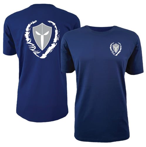 mens-blue-grey-white-shirt-gym-wear-apparel-lifestyle-wear-clothing-strive-to-conquer-shirts